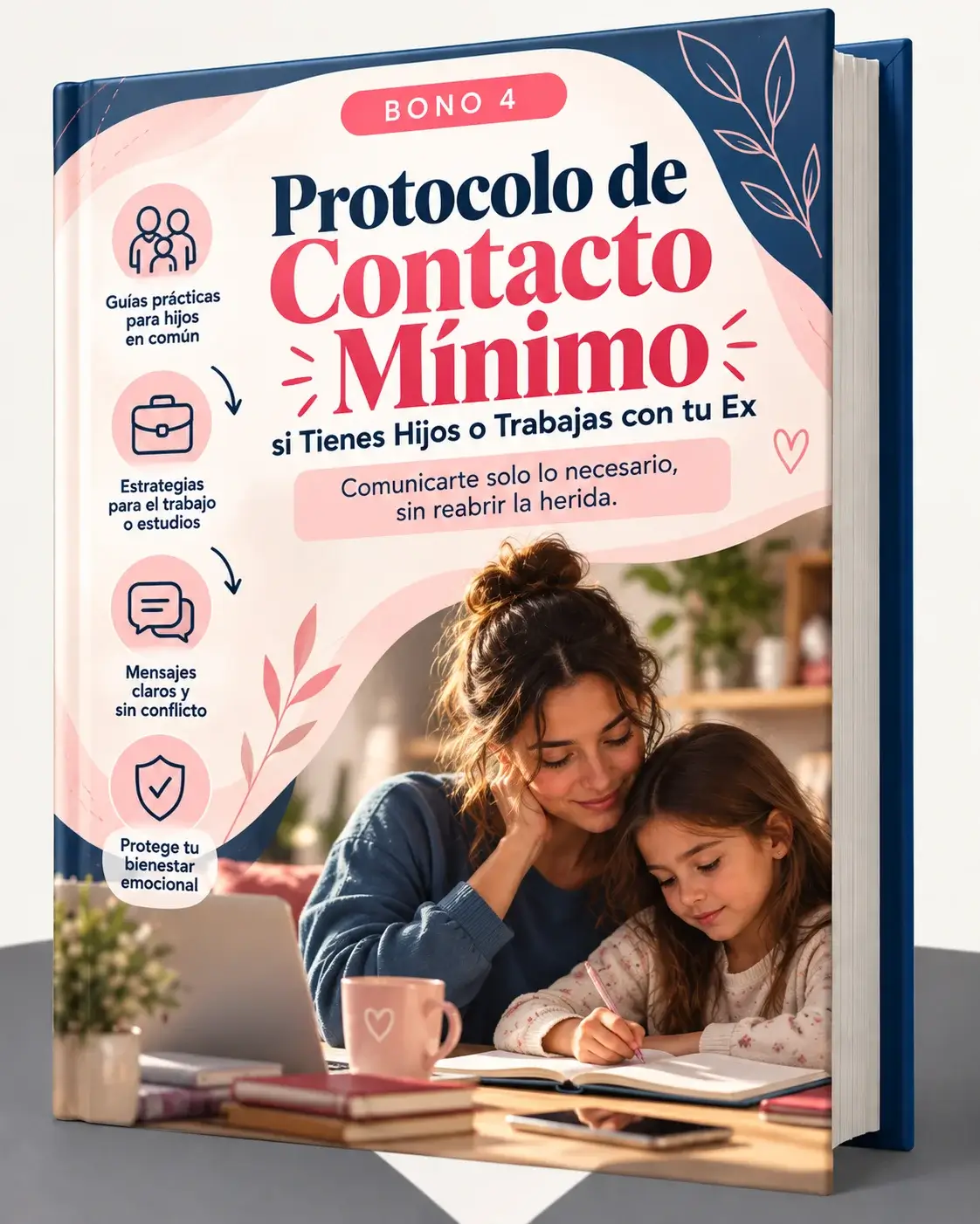 Bono 4: Protocolo de Contacto Mínimo si tienes hijos o trabajas con tu ex